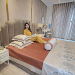 Giường ngủ là không gian sinh hoạt thu nhỏ của gia đình