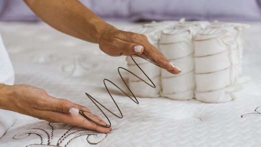 Nệm lò xo đem lại giấc ngủ êm ái