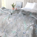 Vỏ chăn may xung quanh viền sao cho hình dạng giống như chiếc túi dạng hình chữ nhật rỗng ruột